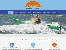 Tablet Screenshot of easternoutdoors.com